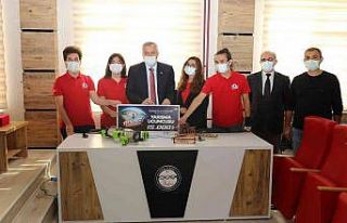 Bafra Belediyesi’nden TEKNOFEST projelerine lojistik...