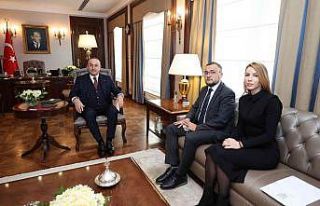 Bakan Çavuşoğlu, Ukrayna Büyükelçisi Bodnar...