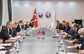 Bakan Özer, Azerbaycan Eğitim Bakanı Amrullayev...