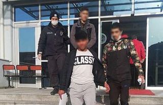 Bakkal hırsızları aynı gün yakalanarak tutuklandı