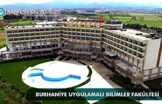 Balıkesir Üniversitesinde 14. Fakülte Kuruldu