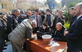 Balıkesir’de hibe koçlar için kura çekimi yapıldı