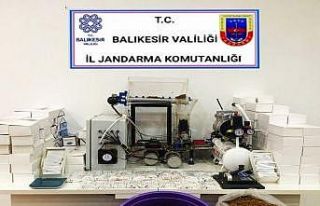 Balıkesir’de jandarmadan kaçak tütün operasyonu