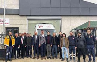 Balkar 112 acil ambulans istasyonu açıldı