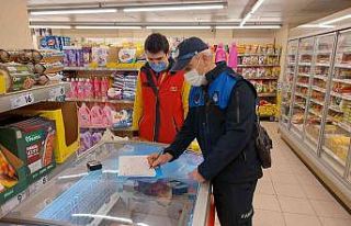 Bandırma Belediye zabıtasından marketlere fiyat...