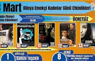 Bandırma Belediyesinde çalışan bayan personele...