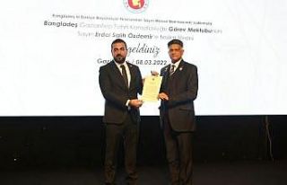 Bangladeş’in Gaziantep Fahri Konsolosu Erdal Özdemir...