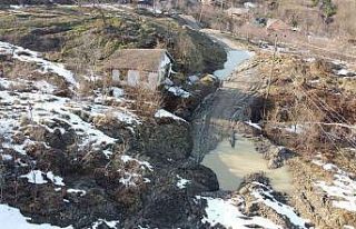 Bartın’da 16’sı büyük 39 heyelan meydana geldi