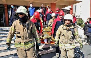 Başakşehir’de deprem ve tahliye tatbikatı