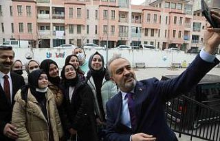 Başkan Aktaş, lise öğrencileriyle buluştu