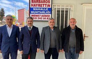 Başkan Alkayış muhtarlar ile sık sık bir araya...