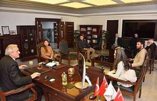 Başkan Bakkalcıoğlu mimarlarla bir araya geldi