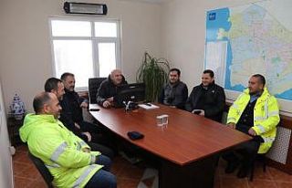 Başkan Bıyık, Koordinasyon Merkezi’nde çalışmaları...