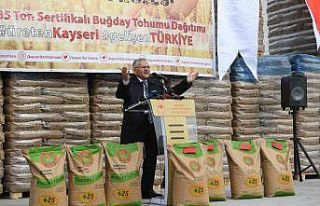 Başkan Büyükkılıç’ın üreticiye tohum desteği...