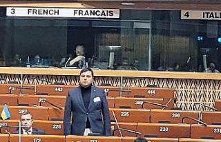 Başkan Çakın, Türk heyeti adına Avrupa Konseyinde...