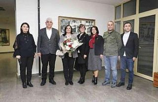 Başkan Çerçioğlu TÜM BEL-SEN Genel Başkanı...