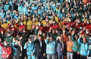 Başkan Çolakbayrakdar, Ramazan Ayı öncesi çalışanlarla...