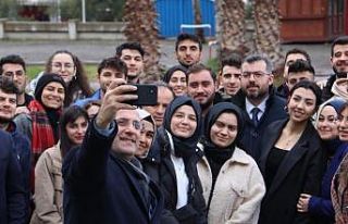 Başkan Ekim gençlerle buluştu