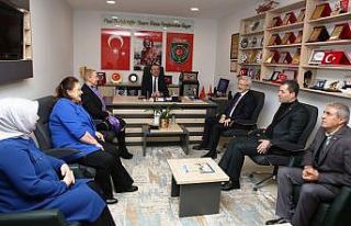 Başkan Erdem, şehit ve gazileri unutmadı