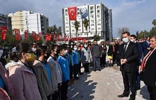 Başkan Erdem: "Vatan aziz şehitlerimize minnettardır"
