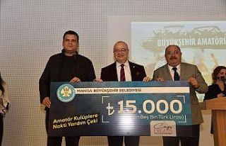 Başkan Ergün’den amatör spora 935 bin TL’lik...