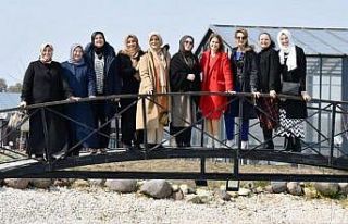 Başkan eşleri, Hersek Lagününe hayran kaldı
