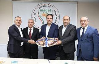 Başkan Güder’den MADEF’e istişare ziyareti