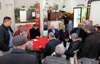 Başkan Gültak, Güneş Mahallesinde vatandaşlarla...