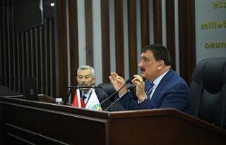 Başkan Gürkan, Arapgir heyetini kabul etti