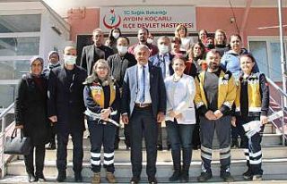 Başkan Kaplan sağlıkçıları unutmadı