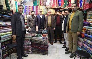 Başkan Kuş, esnafla bir araya geldi
