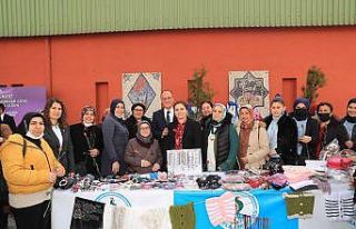 Başkan Örki kadın personelleri unutmadı