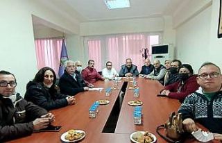 Başkan Özcan terzi esnafı ile bir araya geldi