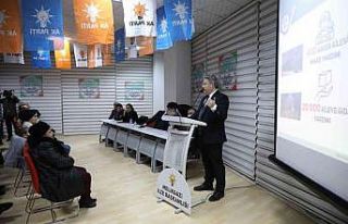 Başkan Palancıoğlu, 2021 yılı hizmetlerini vatandaşlara...