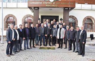 Başkan Sadıkoğlu muhtarlarla buluştu