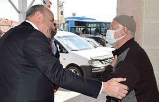Başkan Tekin’den esnaf ziyaretleri