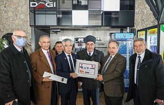 Başkan Yalçın gazilerle bir araya geldi