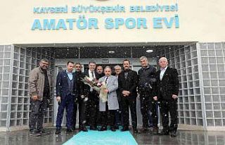 Başkan Yalçın’dan ASKF’ye ziyaret