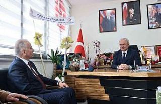 Başkan Zolan’dan MHP İl Başkanı Garip’e ziyaret