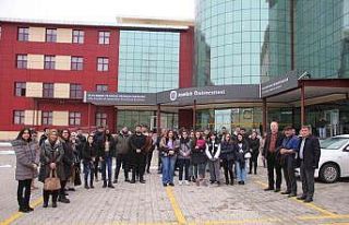 Başkanlar açık havada öğrencilerle buluştu