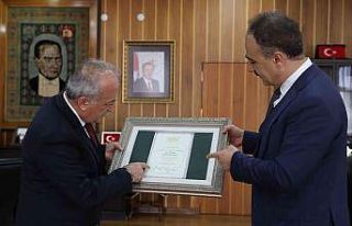 Başsavcı Tuncel’den Rektör Çomaklı’ya tebrik...