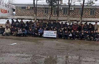 Batman’da 62 düzensiz göçmen yakalandı