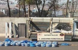 Batman’da kontrol noktasında durdurulan kamyonette...