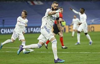 Benzema hat-trick yaptı, Real Madrid tur biletini...