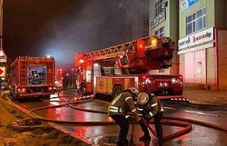 Beylikdüzü’nde bir çelik kapı imalathanesinde...