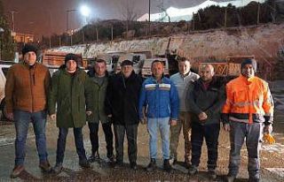 Bilecik’te karla mücadele çalışmaları devam...