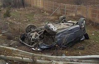 Bilecik’te otomobil şarampole uçtu: 5 yaralı