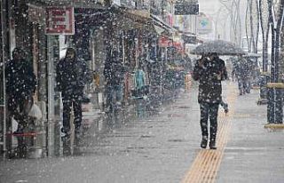 Bitlis’te kar yağışı