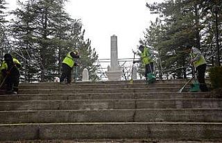Bozüyük İnönü Savaşları Şehitliği’nde hazırlıklar...