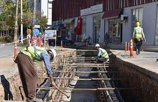 Bozyazı’da yağmursuyu alt yapı çalışmalarına...